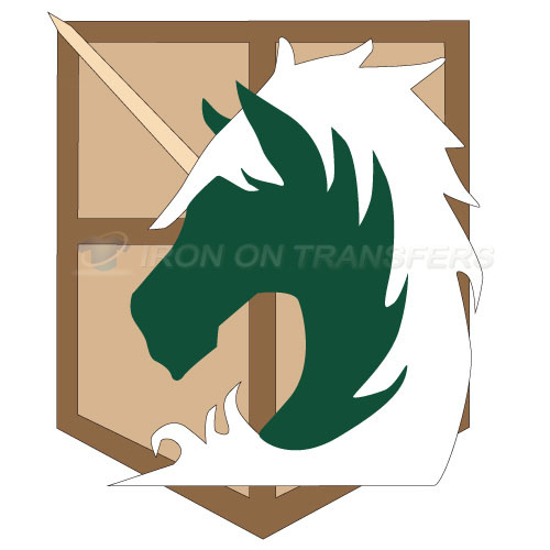Attack on titan Iron-on Stickers (Heat Transfers)NO.504